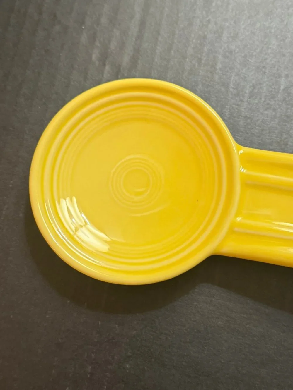 Fiesta Fiestaware Sunflower Yellow Spoon Rest 8 1/8